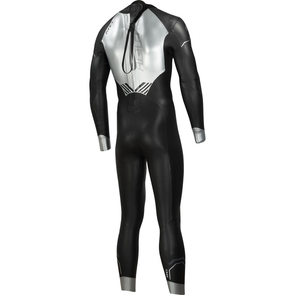 2026 Zone3 Mens Agile Swim Wetsuit WS21MAGI116 - Black / Silver / Gunmetal